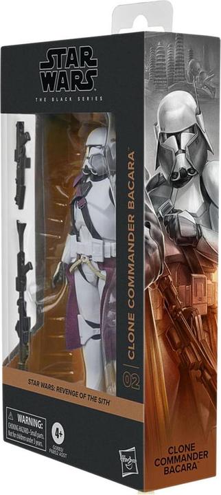 Image du produit Hasbro Star Wars Épisode III Black Series Clone Commander Bacara