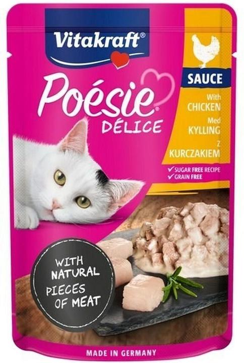 Produktbild Vitakraft POESIE DELICE chicken - wet cat food - 85 g (85 g)