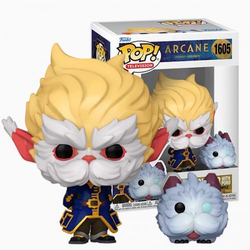Actual product image Funko Arcane - 1605 - Heimerdinger & Poro Television