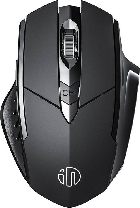 Actual product image Inphic PM6 Wireless Mouse 2.4G (Black)
