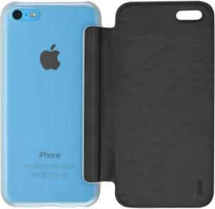 Produktbild Artwizz SmartJacket Schutzclip für iPhone 5C Schwarz/Transparent (Apple iPhone 5c)