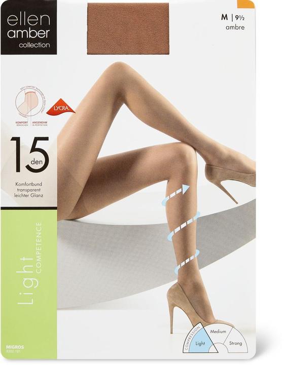 Produktbild Ellen Amber Damen Strumpfhosen Light (15 DEN)