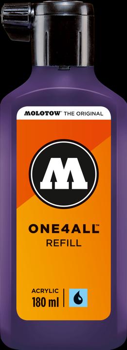 Actual product image Molotow Refill ink One4All for permanent marker 180ml violet dark (Refill unit)