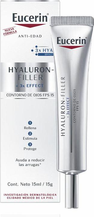 Produktbild Eucerin Hyaluron Filler Augenpflege Lsf15 (15 ml) (Crème, 15 ml, Tag)