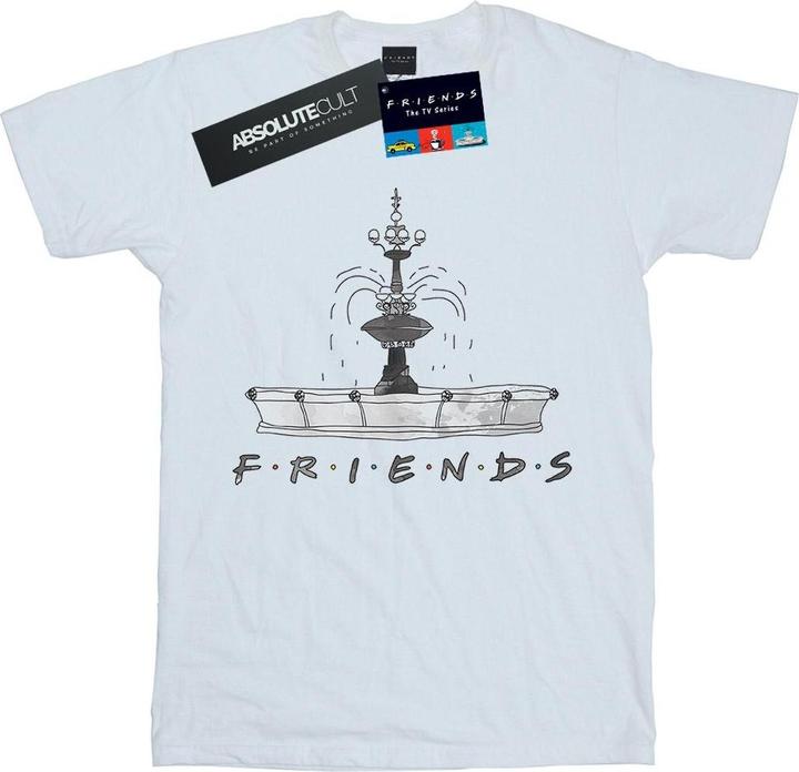 Friends Fountain Sketch TShirt (XXL)