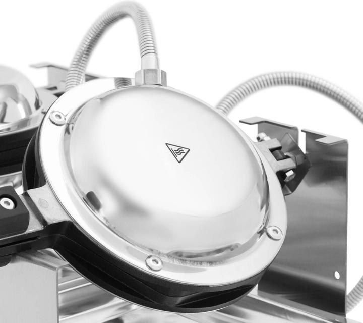Produktbild Royal Catering Bubble Waffeleisen Waffelmaschine Waffelautomat 2 x 1400 W 50 - 250 °C 0 - 5 min