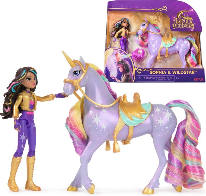 Productafbeelding Unicorn Academy Eenhoorn Academie Sophia & Wildstar
