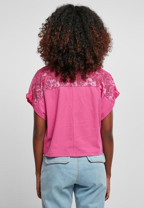 Produktbild Urban Classics Ladies Short Oversized Lace Tee - 12492 (3XL)