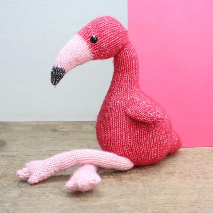 Produktbild Hardicraft Chris Flamingo - Strickset