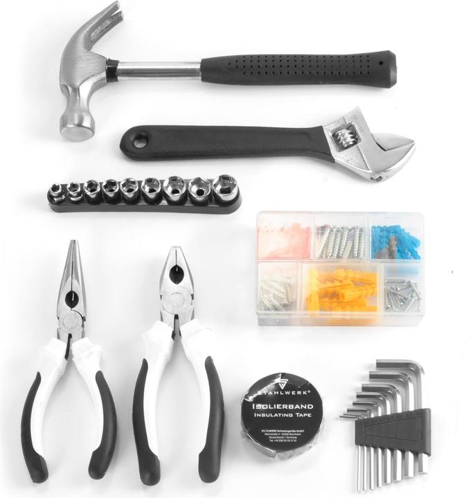 Actual product image Stahlwerk DIY set HTS-45 ST tool box with 44-piece tool set (44 pieces)