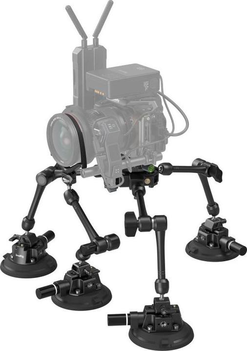Immagine prodotto SmallRig 3565 Kit di montaggio per telecamera a ventosa a 4 bracci SC 15K (Accessori video vari)