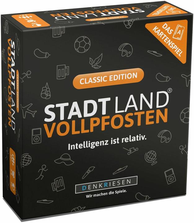 Produktbild Denkriesen Stadt Land Vollpfosten - Intelligenz ist relativ (Deutsch)