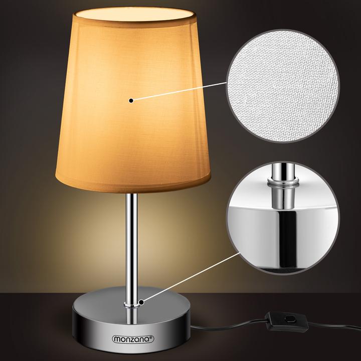Actual product image Monzana Lamp de table (E14)