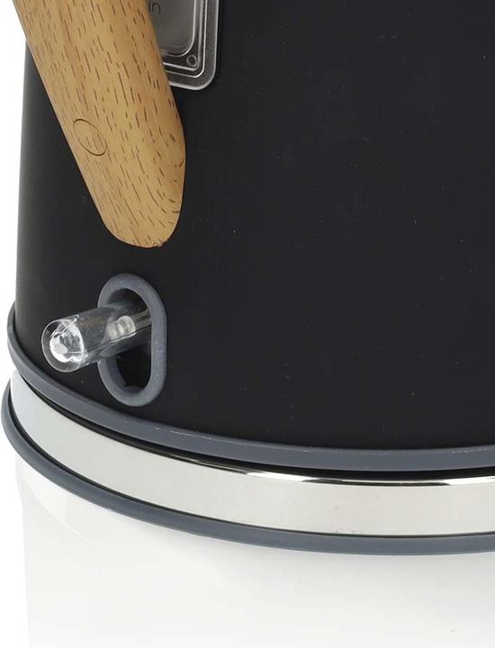 Produktbild Nedis Wasserkocher | 1.7 l | Soft-Touch | Schwarz | Um 360 Grad drehbar | Verdecktes Heizelement | S (1.70 l)