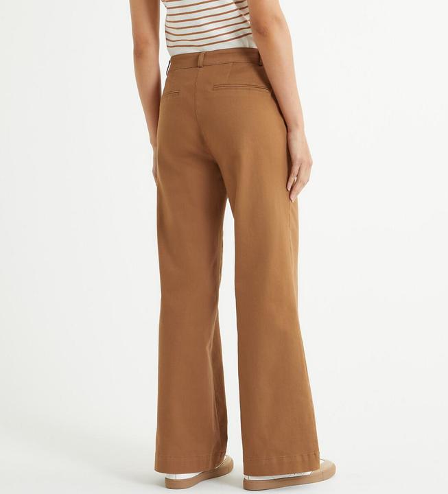 Actual product image Anne Weyburn Wide Chino Trousers (38)
