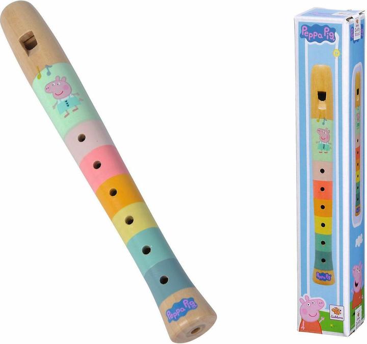 Immagine prodotto Eichhorn Flute di legno di Peppa Pig da 20 cm (Tedesco)