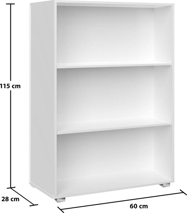 Immagine prodotto Casaria Scaffale libreria (60 x 28 x 115 cm)