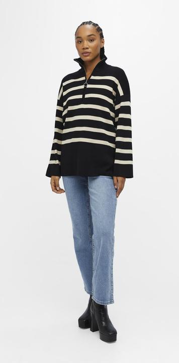 Produktbild Object Gestreifter Pullover (L)