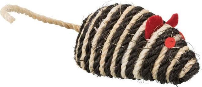 Image du produit Jolly Paw Jollypaw - Jouets pour chats - Souris en sisal avec clochette - 1 pièce (Jouets avec herbe à chat)