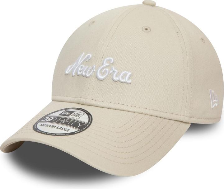 Produktbild New Era 39Thirty Stretch Cap - BRAND SCRIPT stone beige - M/ (M/L)