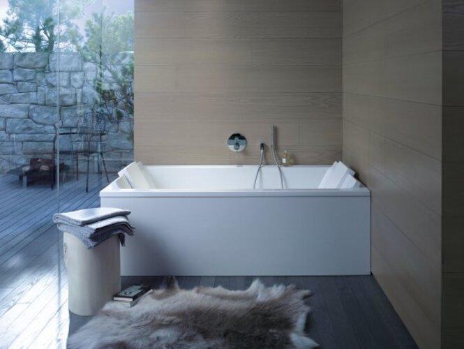 Image du produit Duravit Baignoire rectangulaire STARCK 2 pentes dos 1900x900mm blanc (316 l, 190 cm, 90 cm)