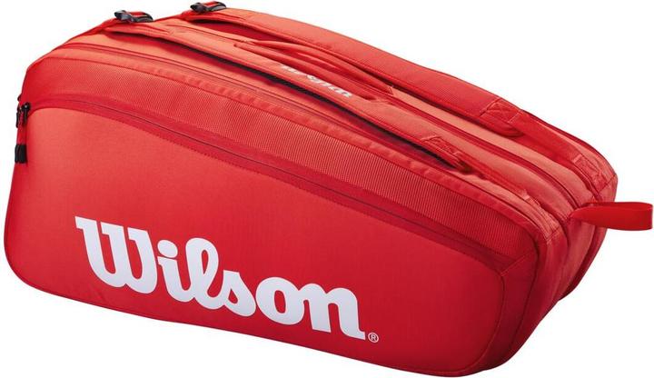 Produktbild Wilson Super Tour Collection Rot 15 Rackets Schlägertasche (15R)