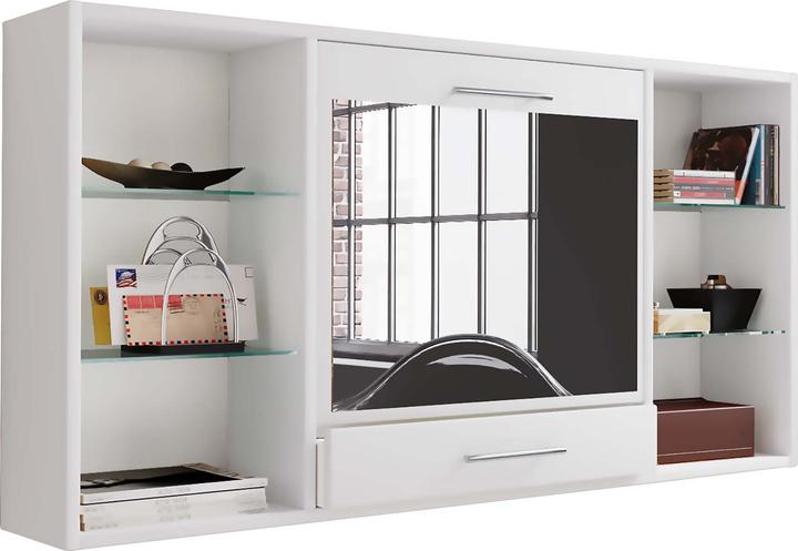 Image du produit VCM Coiffeuse Bureau mural Étagère murale Teala Miroir (115 x 20 x 60 cm)
