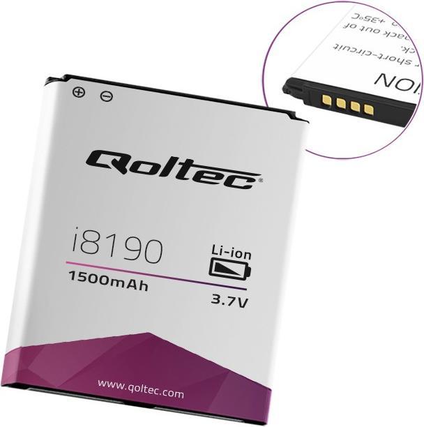 Immagine prodotto Qoltec Batteria per Samsung Galaxy S3 mini | i8190 | 1500mAh