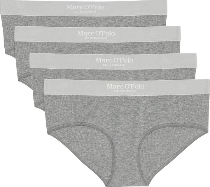 Produktbild Marc O'Polo 4er Pack Iconic Rib Hipster (S, 4er Pack)