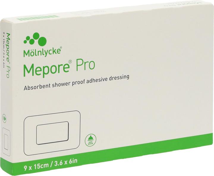 Actual product image Mepore Wundverband 15x9cm Wundkissen 9x5cm steril (10 x)