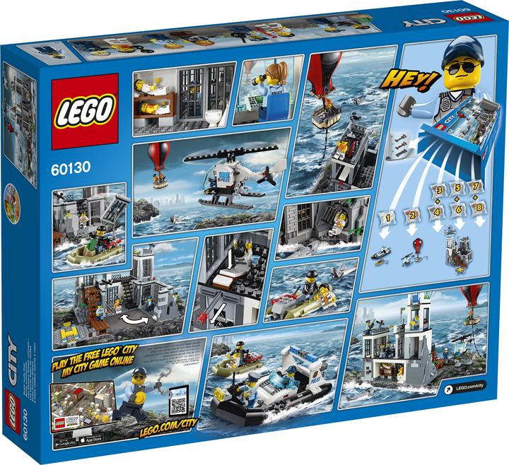 Immagine prodotto LEGO Quartiere della polizia municipale sull'isola della prigione (60130, LEGO City)