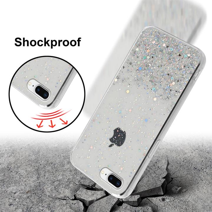Immagine prodotto Cadorabo Copertura in TPU scintillante (Apple iPhone 7 Plus, Apple iPhone 7s Plus)