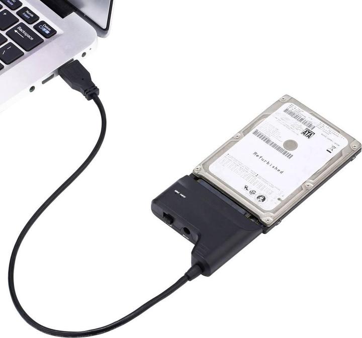 Image du produit Renkforce Câble adaptateur USB 3 vers SATA 30 cm