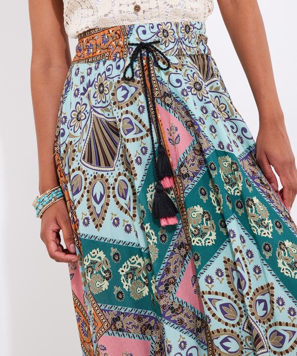 Actual product image Joe Browns Patchwork Midi Skirt (36)