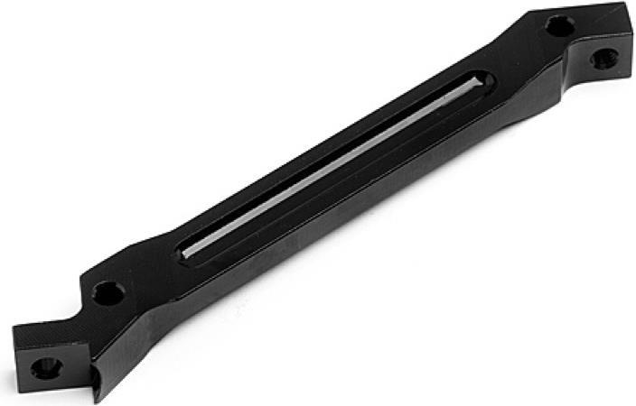 Actual product image HPI Trophy Series Alum. Front Chassis Anti Bending Rod (Black)