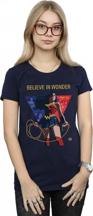 Produktbild Wonder Woman 80th Anniversary Believe In Wonder Pose TShirt (XXL)