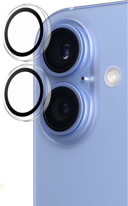 Actual product image PanzerGlass Hoops Transparent Lens Protector iPhone '24 6.1"/ 6.7" (1 Piece, Apple iPhone 16 Plus)