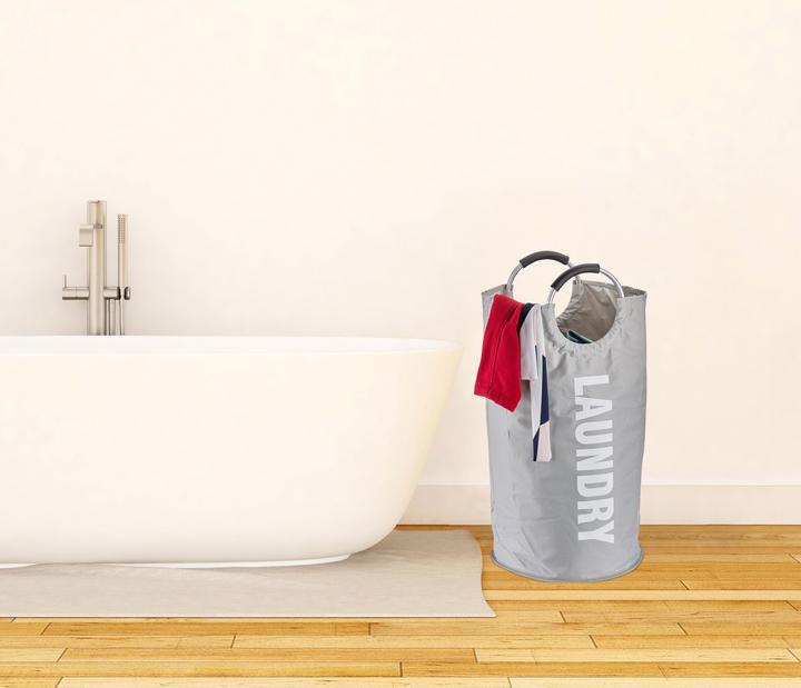 Image du produit Relaxdays Corbeille à linge pliable (60 l)