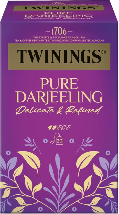 Actual product image Twinings Tea bags Pure Darjeeling 20 pieces, tea type/infusion (85 g)
