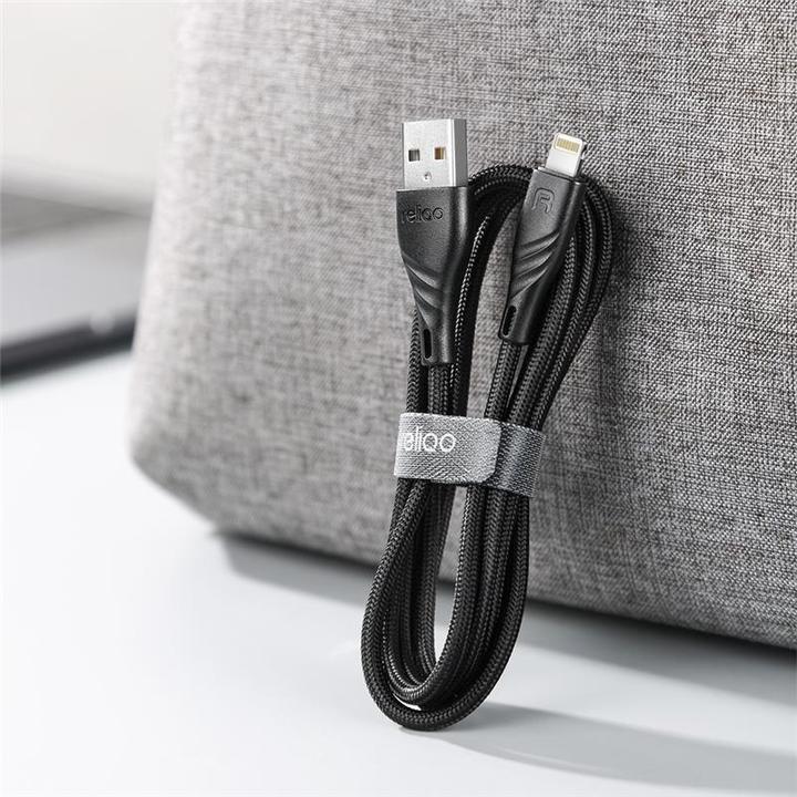 Actual product image Mcdodo Reliqo - Charging Cable MFI 1.2m USB to Lightning - Black (1.20 m)