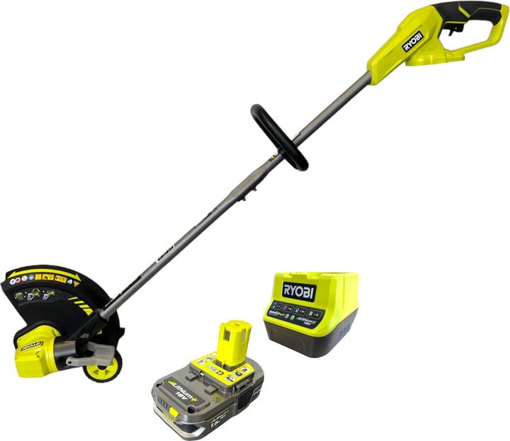 Ryobi RY18LT33A-115 Coupe-bordures sans fil 18 V 33 cm + 1x batterie 1,5 Ah + chargeur (Fils coupe-herbe)