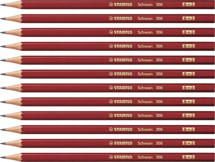 Produktbild STABILO Bleistift ® Swano (2.20 mm, B, 12 x)
