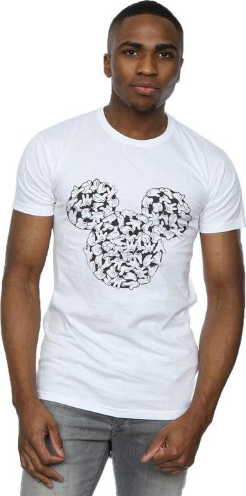 Immagine prodotto Disney Mickey Mouse Head Of Hands Maglietta Uomo (XL)