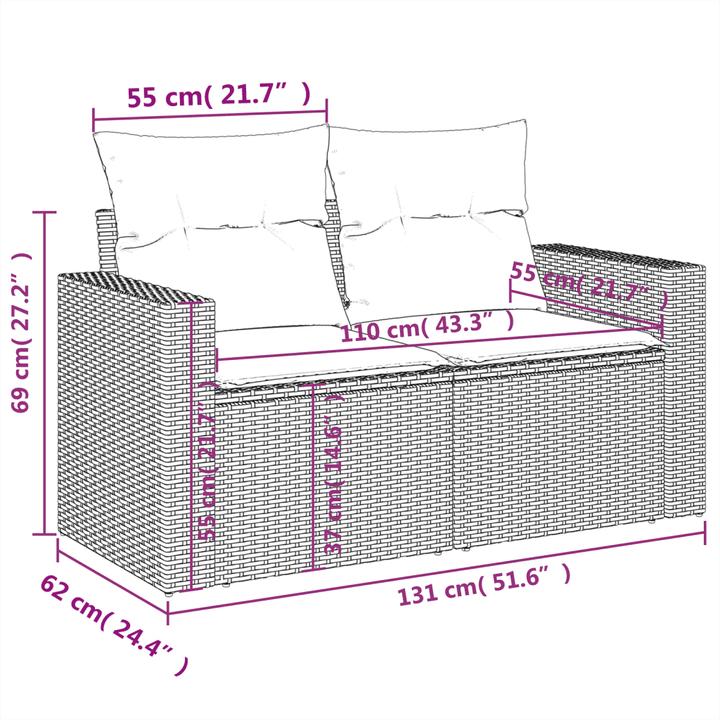 Actual product image VidaXL Milenka