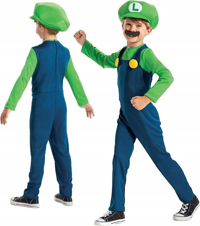 Image du produit Jakks Pacific Disguise - Super Mario Costume - Luigi (116 cm) (115809L) (S)