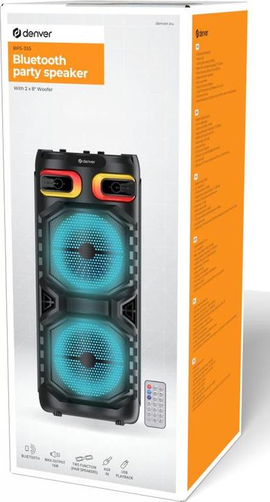 Image du produit Denver BPS-355 (2 h, Fonctionnement sur batterie)
