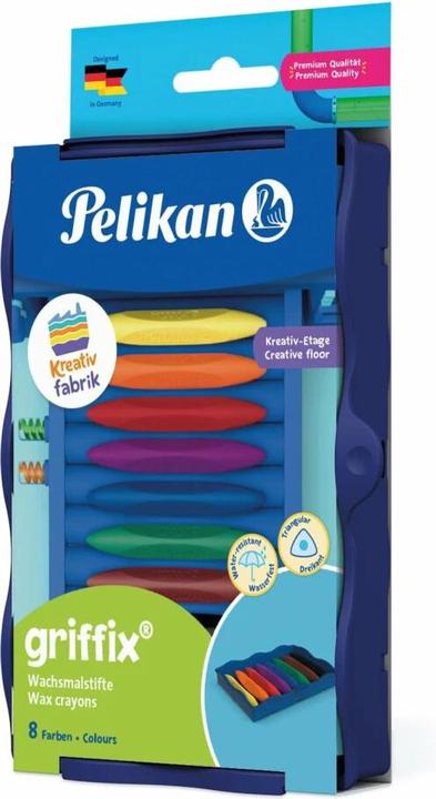 Produktbild Pelikan Kreativfabrik Griffix (8 Farben, 8 x)