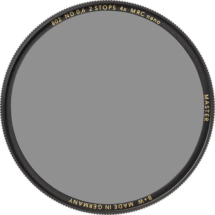 Image du produit B+W Filtre 77mm ND 0,6 MRC Nano Master (77 mm, Filtre gris neutre)