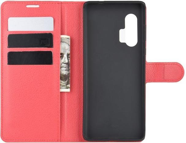 Produktbild MU Classic Litchi Leder Bookcover Series (Motorola Edge+)