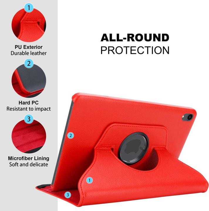 Actual product image Cadorabo Tablet Book Rubber (NO Wake Up) Cover (iPad mini 6)